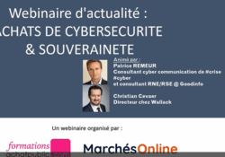 Achats publics de cybersécurité